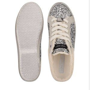 Glitter Slip On Sneaker Mules